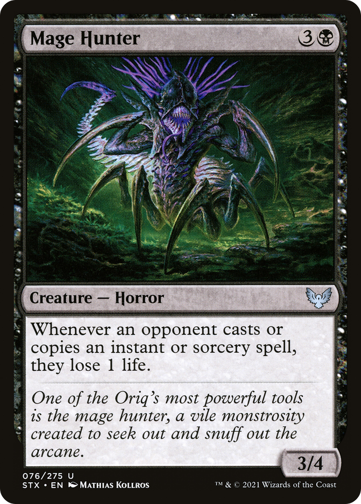 Mage Hunter (STX-076) [Strixhaven: School of Mages]