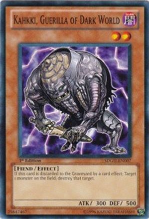 Kahkki, Guerilla of Dark World (Common) (SDGU-EN007) - Structure Deck: Gates of the Underworld Unlimited