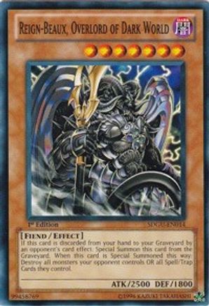 Reign-Beaux, Overlord of Dark World (Common) (SDGU-EN014) - Structure Deck: Gates of the Underworld Unlimited