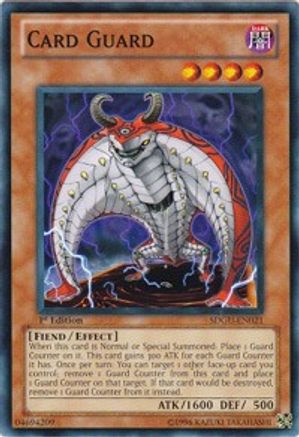 Card Guard (Common) (SDGU-EN021) - Structure Deck: Gates of the Underworld Unlimited