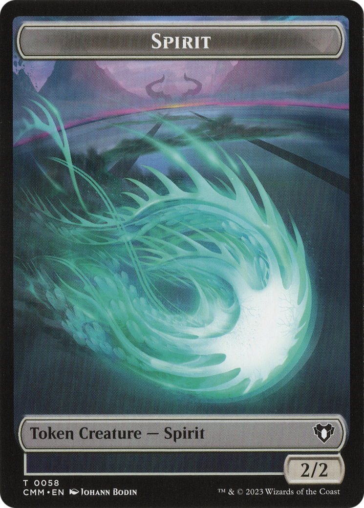 Spirit (TCMM-058) [Commander Masters Tokens] Foil