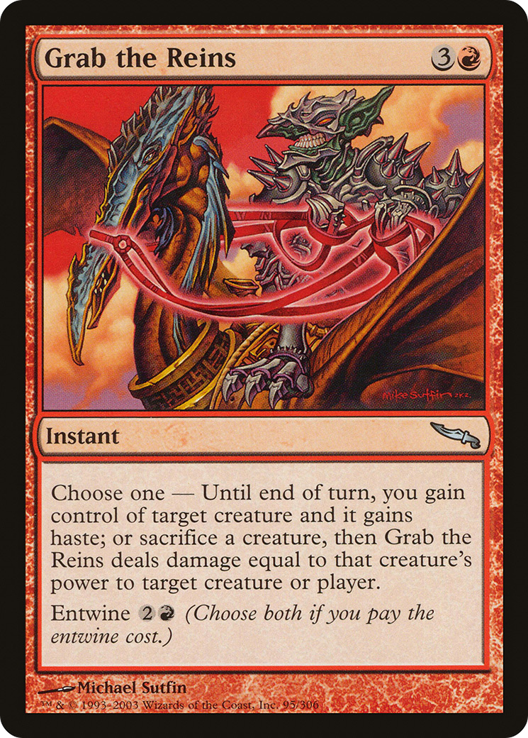 Grab the Reins (MRD-095) [Mirrodin]
