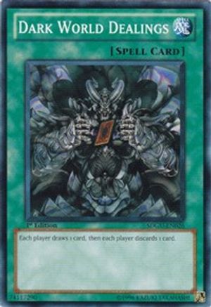 Dark World Dealings (Common) (SDGU-EN026) - Structure Deck: Gates of the Underworld 1st Edition