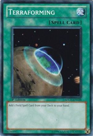 Terraforming (Common) (SDGU-EN029) - Structure Deck: Gates of the Underworld 1st Edition