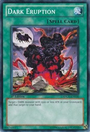 Dark Eruption (Common) (SDGU-EN030) - Structure Deck: Gates of the Underworld 1st Edition