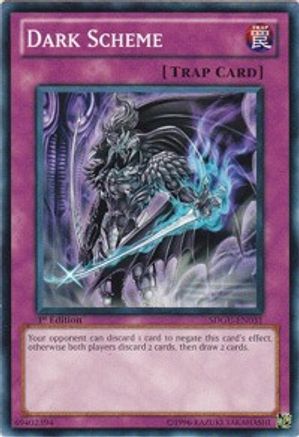 Dark Scheme (Common) (SDGU-EN031) - Structure Deck: Gates of the Underworld Unlimited
