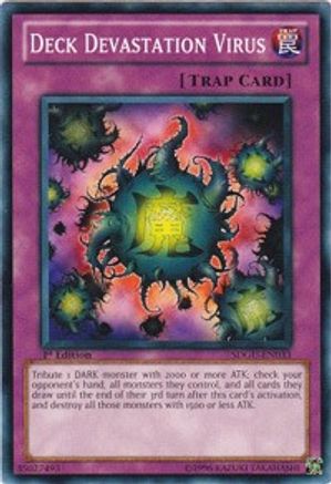 Deck Devastation Virus (Common) (SDGU-EN033) - Structure Deck: Gates of the Underworld 1st Edition