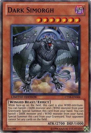 Dark Simorgh (Super Rare) (CT08-EN006) - 2011 Collectors Tins Limited