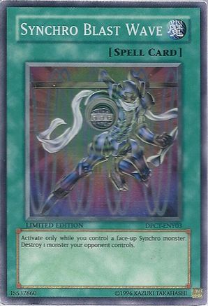 Synchro Blast Wave (Super Rare) (DPCT-ENY03) - 2010 Duelist Pack Collection Tin Limited