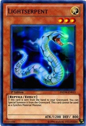 Lightserpent (Super Rare) (PHSW-EN013) - Photon Shockwave Unlimited