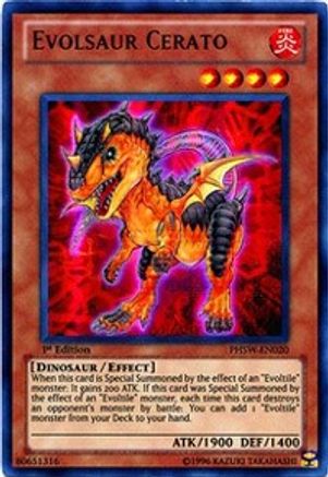 Evolsaur Cerato (Ultra Rare) (PHSW-EN020) - Photon Shockwave Unlimited