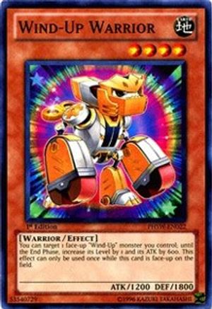Wind-Up Warrior (Common) (PHSW-EN022) - Photon Shockwave 1st Edition
