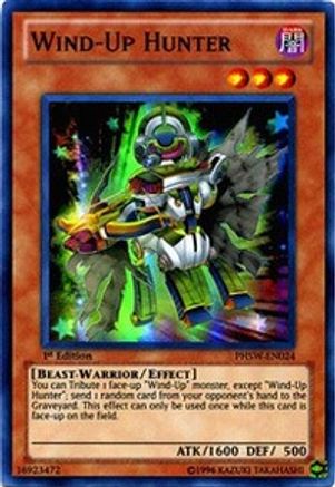 Wind-Up Hunter (Super Rare) (PHSW-EN024) - Photon Shockwave Unlimited