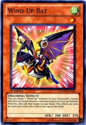 Wind-Up Bat (Common) (PHSW-EN025) - Photon Shockwave 1st Edition