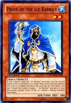 Prior of the Ice Barrier (Common) (PHSW-EN030) - Photon Shockwave 1st Edition