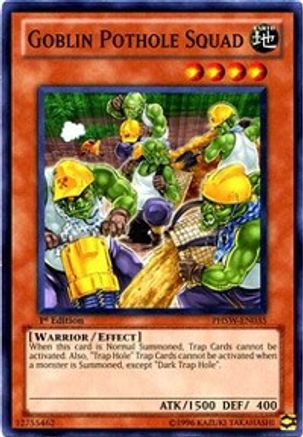 Goblin Pothole Squad (Common) (PHSW-EN035) - Photon Shockwave 1st Edition