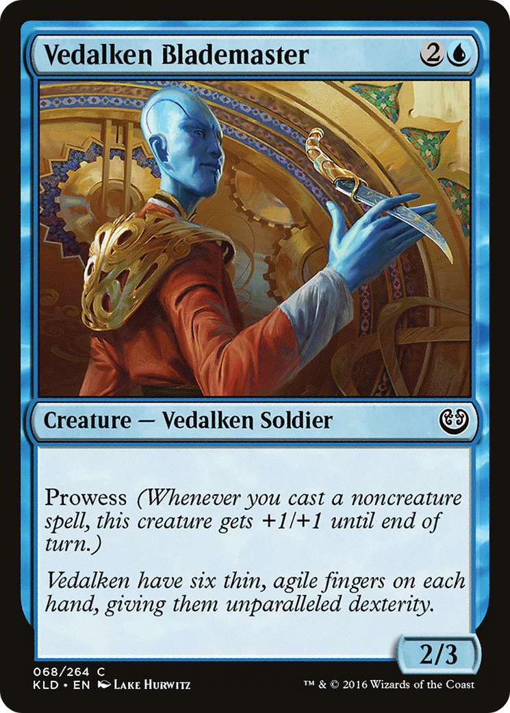 Vedalken Blademaster (KLD-068) [Kaladesh] Foil