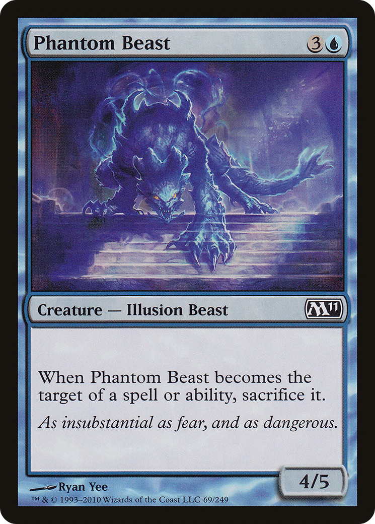 Phantom Beast (M11-069) [Magic 2011]
