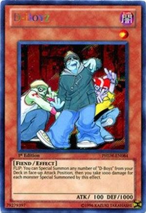 D-Boyz (Secret Rare) (PHSW-EN084) - Photon Shockwave 1st Edition