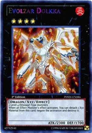 Evolzar Dolkka (Secret Rare) (PHSW-EN086) - Photon Shockwave 1st Edition
