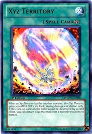 Xyz Territory (Rare) (PHSW-EN088) - Photon Shockwave Unlimited