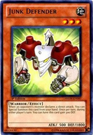 Junk Defender (Rare) (PHSW-EN097) - Photon Shockwave Unlimited