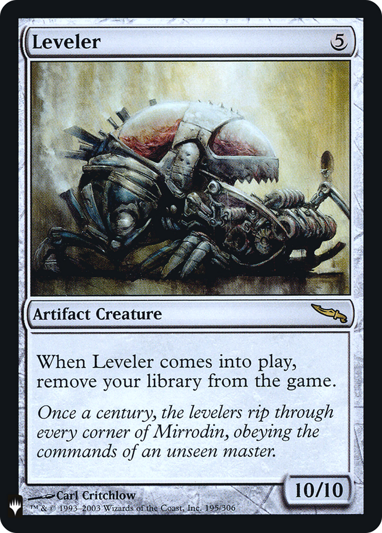 Leveler (LIST-195) [The List] Foil