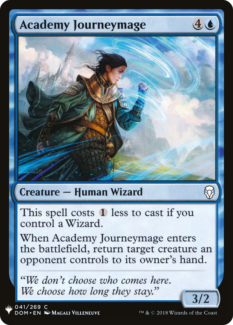Academy Journeymage (LIST-041) [The List]