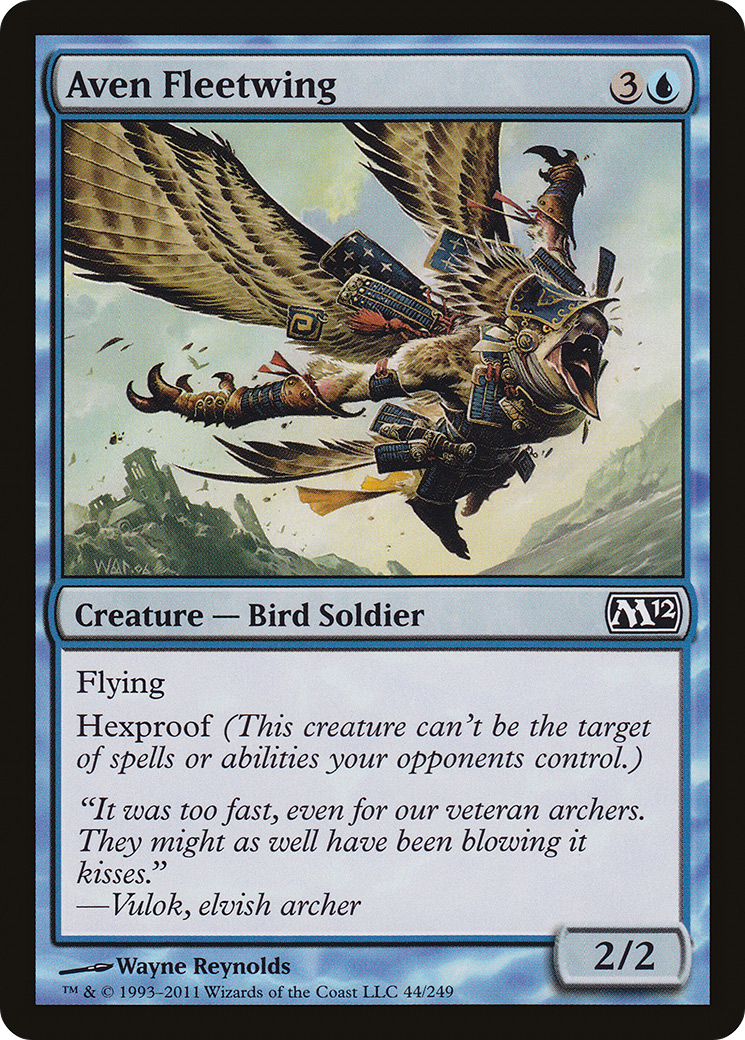 Aven Fleetwing (M12-044) [Magic 2012]