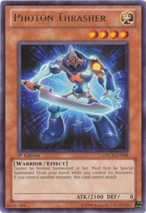 Photon Thrasher (Rare) (ORCS-EN008) - Order of Chaos 1st Edition