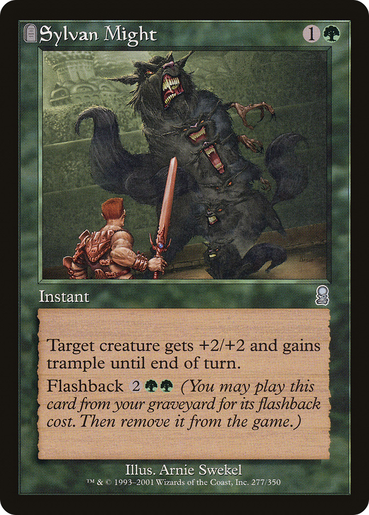 Sylvan Might (ODY-277) [Odyssey] Foil
