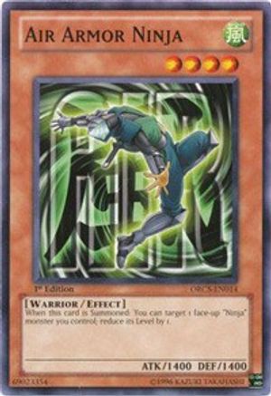 Air Armor Ninja (Common) (ORCS-EN014) - Order of Chaos Unlimited