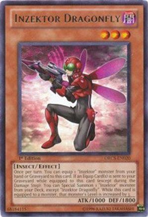 Inzektor Dragonfly (Rare) (ORCS-EN020) - Order of Chaos 1st Edition