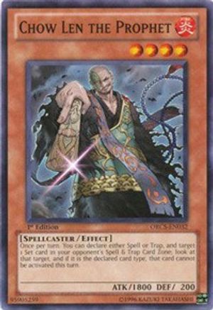 Chow Len the Prophet (Common) (ORCS-EN032) - Order of Chaos Unlimited