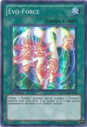 Evo-Force (Super Rare) (ORCS-EN057) - Order of Chaos Unlimited