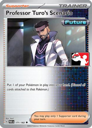 Professor Turo's Scenario (171/182) [Prize Pack Series Cards] Holofoil - Uncommon