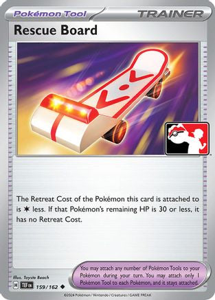 Rescue Board (159/162) [Prize Pack Series Cards] - Uncommon