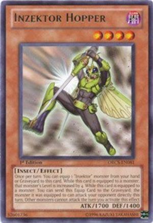 Inzektor Hopper (Rare) (ORCS-EN081) - Order of Chaos Unlimited