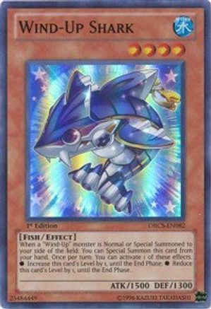 Wind-Up Shark (Super Rare) (ORCS-EN082) - Order of Chaos Unlimited