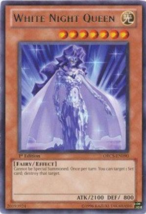 White Night Queen (Rare) (ORCS-EN090) - Order of Chaos Unlimited