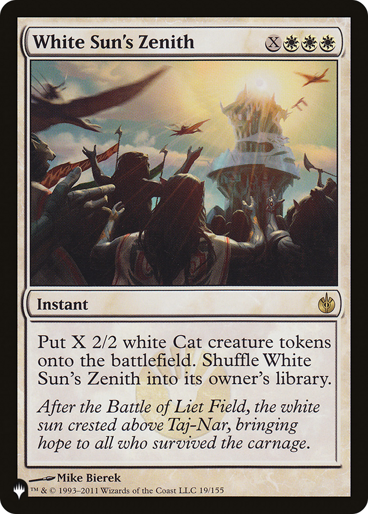 White Sun's Zenith (LIST-19/155) [The List]