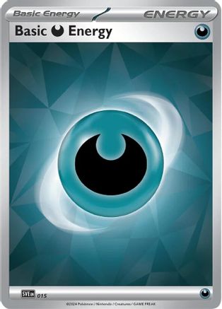 Basic Darkness Energy (015) [SVE Scarlet & Violet Energies] Holofoil - Common