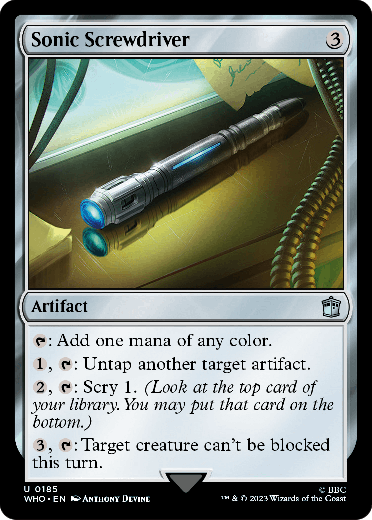 Sonic Screwdriver (WHO-185) [Doctor Who]