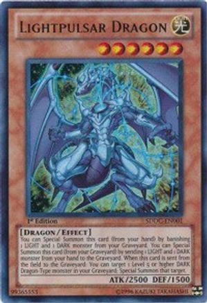 Lightpulsar Dragon (Ultra Rare) (SDDC-EN001) - Structure Deck: Dragons Collide 1st Edition