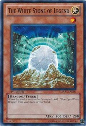The White Stone of Legend (Common) (SDDC-EN006) - Structure Deck: Dragons Collide 1st Edition