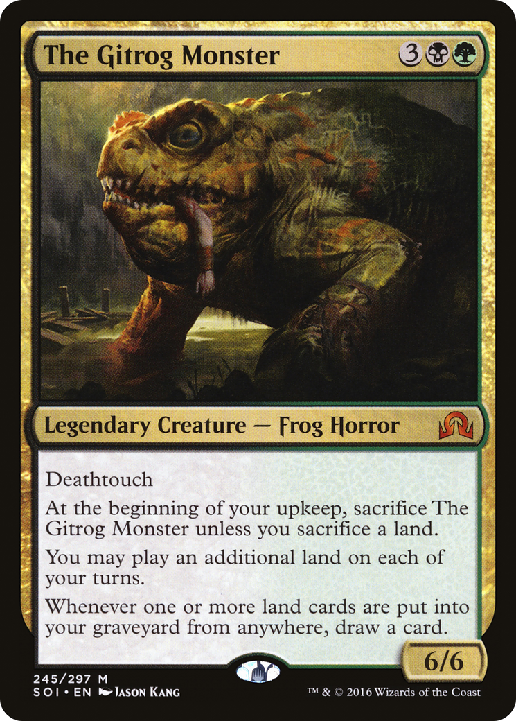 The Gitrog Monster (SOI-245) [Shadows over Innistrad] Foil