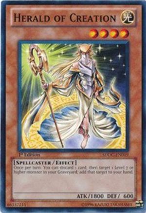 Herald of Creation (Common) (SDDC-EN019) - Structure Deck: Dragons Collide Unlimited