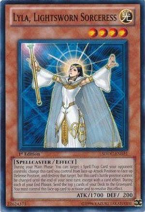 Lyla, Lightsworn Sorceress (Common) (SDDC-EN021) - Structure Deck: Dragons Collide 1st Edition