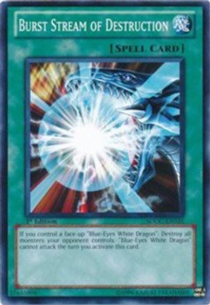 Burst Stream of Destruction (Common) (SDDC-EN025) - Structure Deck: Dragons Collide Unlimited