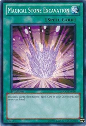 Magical Stone Excavation (Common) (SDDC-EN030) - Structure Deck: Dragons Collide Unlimited